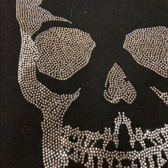 NWT Zadig & Voltaire Wool Stud Embellished Skull Sweater Size Small - Picture 4 of 10